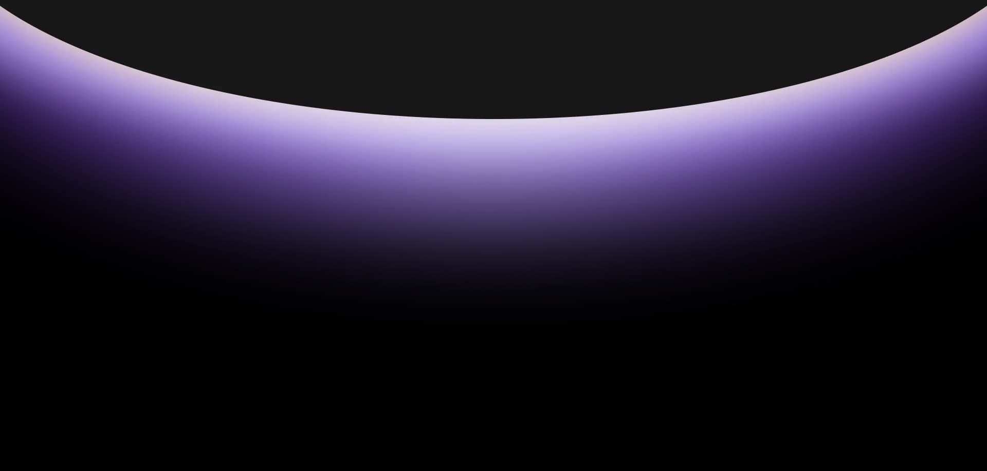 Eclipse line from above, graphic art, purple gradient